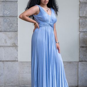 AMELIA - Abito lungo impero - immagine 3