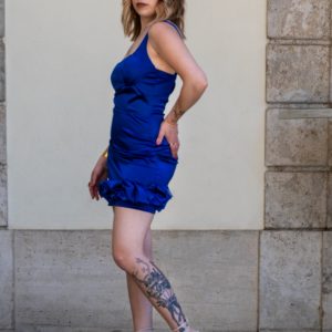 IVY - Vestito corto con rouches - immagine 6