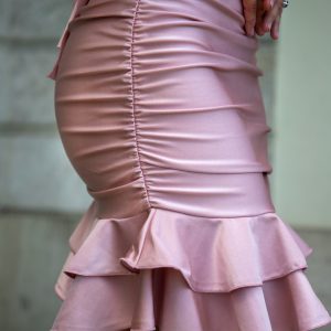 SIBILLA - Vestito corto arricciato - immagine 2