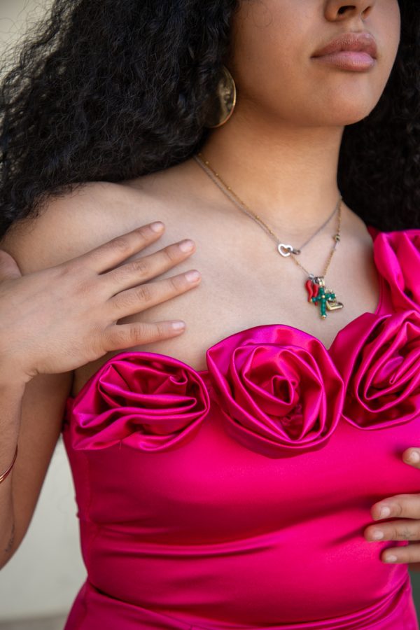 Vera magenta dettaglio