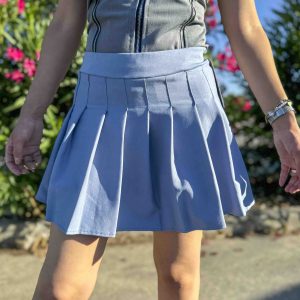 UNIFORM - Gonna corta plissettata - immagine 1