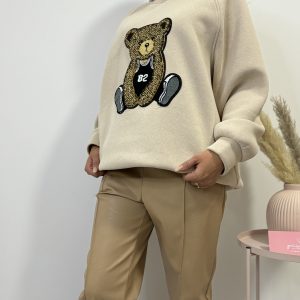 TEDDY - Felpa Beige - immagine 2