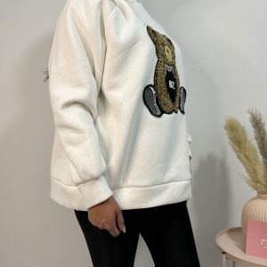 TEDDY - Felpa Bianca - immagine 2
