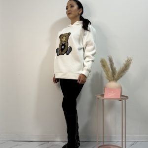 TEDDY - Felpa Bianca - immagine 1