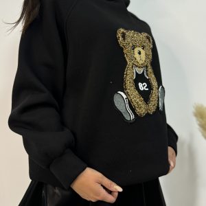 TEDDY - Felpa Nera - immagine 2