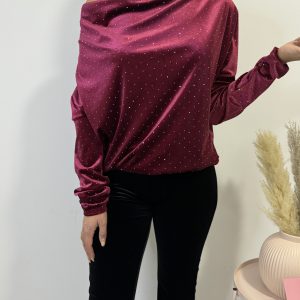 LIDA - Maglia Burgundy - immagine 1