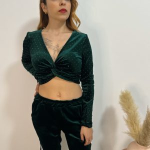 MINA - Top Verde - immagine 1