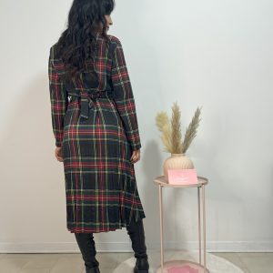 HOLY - Vestito Scozzese Verde - immagine 2