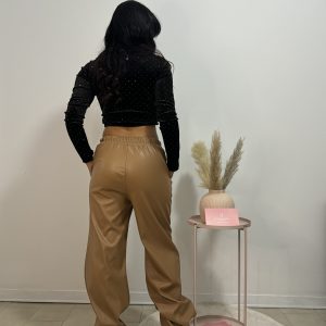 ZORA - Pantalone Cammello - immagine 3