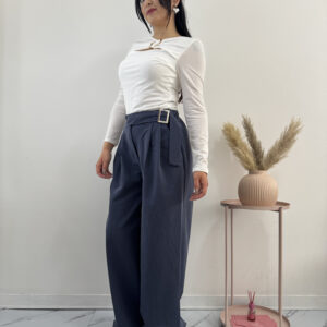 VEGA - Pantaloni con fibbia - immagine 1