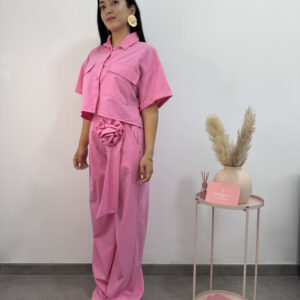 CORALINE - Coordinato camicia pantalone - immagine 1