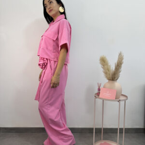 CORALINE - Coordinato camicia pantalone - immagine 3