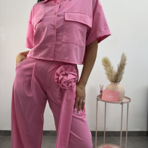 CORALINE - Coordinato camicia pantalone - immagine 5