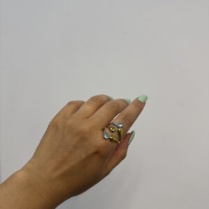 TEA - Anello oro/  argento - immagine 2