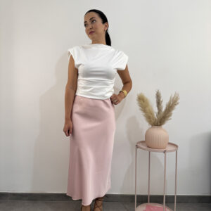 SATIN - Gonna in raso - immagine 1