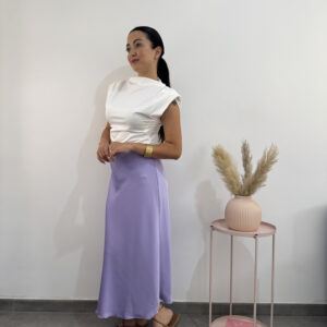 SATIN - Gonna in raso - immagine 1