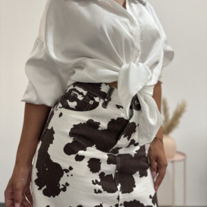 COW - Gonna corta con stampa - immagine 2