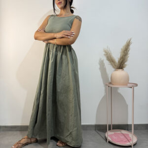 MILO - Maxi abito con  tasche - immagine 1