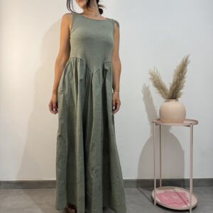 MILO - Maxi abito con  tasche - immagine 2