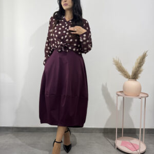 BALLOON - Gonna a palloncino prugna - immagine 1