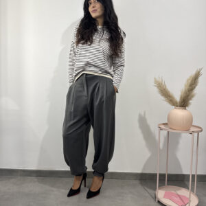 BALLOON - Pantalone formale grigio - immagine 1