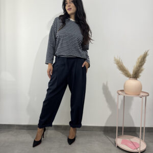 BALLOON - Pantalone formale blu - immagine 1