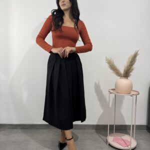 DESIR - Maglia a maniche lunghe arancione - immagine 2