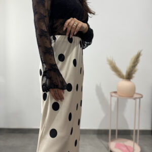 DOLCE - Gonna lunga a pois - immagine 7