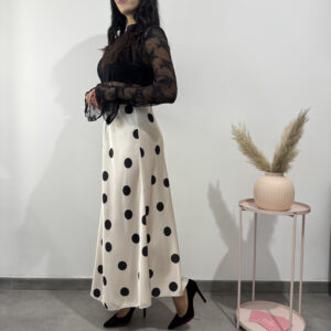 DOLCE - Gonna lunga a pois - immagine 5