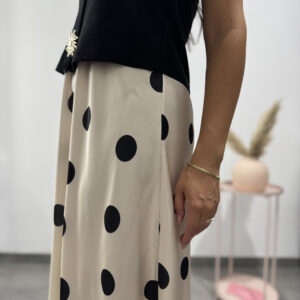 DOLCE - Gonna lunga a pois - immagine 6