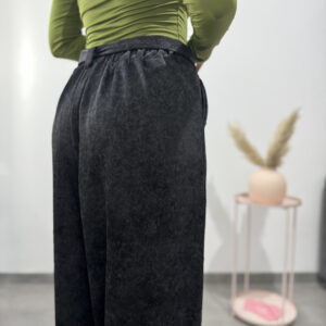 FRENCH - Pantalone damascato nero - immagine 6