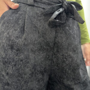 FRENCH - Pantalone damascato nero - immagine 8