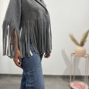 FRINGES - Cappottino con frange - immagine 1