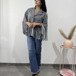 FRINGES - Cappottino con frange - immagine 3