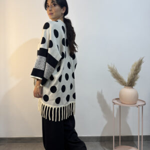 HALO - Cardigan lungo a pois - immagine 6