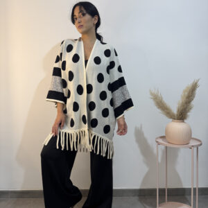 HALO - Cardigan lungo a pois - immagine 4