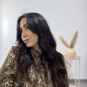 HAZEL - Chemisier leopardato - immagine 2