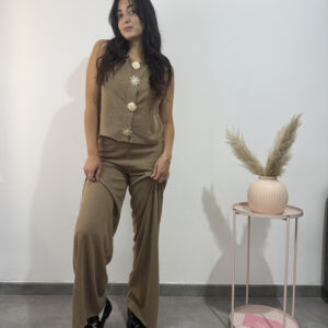 LUMINIS - Completo in maglina cammello - immagine 2