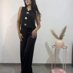 LUMINIS - Completo in maglina nero - immagine 2