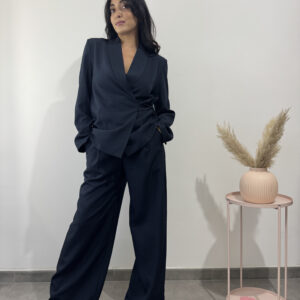 SERENA - Tailleur a portafoglio blu - immagine 1