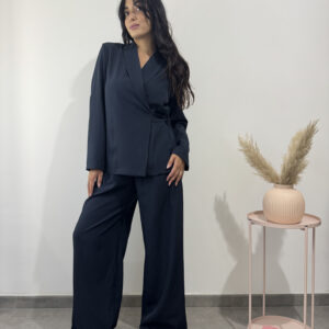 SERENA - Tailleur a portafoglio blu - immagine 2