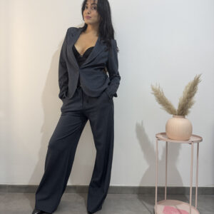 THALAS - giacca blu doppio petto a costine - immagine 2