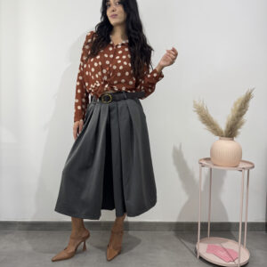 VOGUE - Camicia a pois arancione - immagine 2