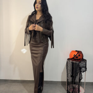 DARK - Gonna in pelle - immagine 1