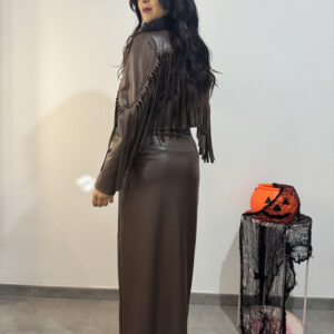 DARK - Gonna in pelle - immagine 3