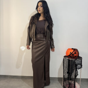 DARK - Gonna in pelle - immagine 5