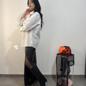 DARK - Gonna in pelle - immagine 3