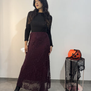 VAMPIRE - Gonna ricamata - immagine 1