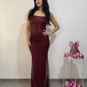 MERRY - Abito sirena lungo - immagine 1