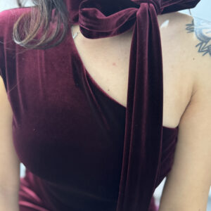 SANTA - Abitino in velluto - immagine 3